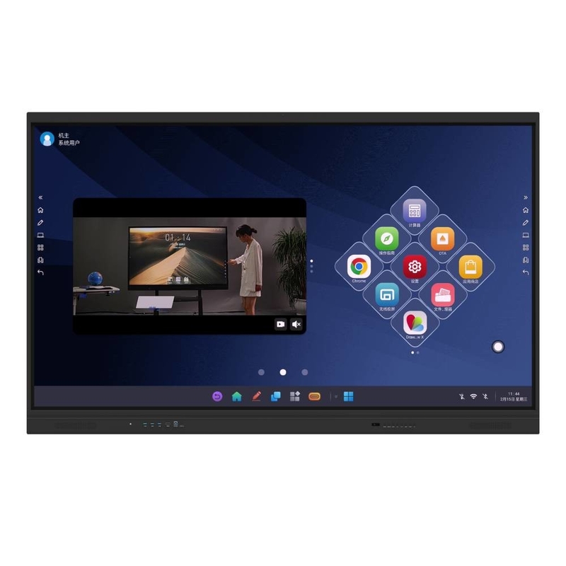 IRインタラクティブなホワイトボード EDLA Google認定黒色Android OPS 40点モニター NFCライトセンサー