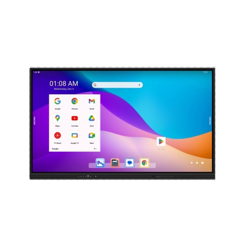 最新のAndroid (16+256GB) 86インチ インタラクティブ LCD スマートボード 教室やオフィス用