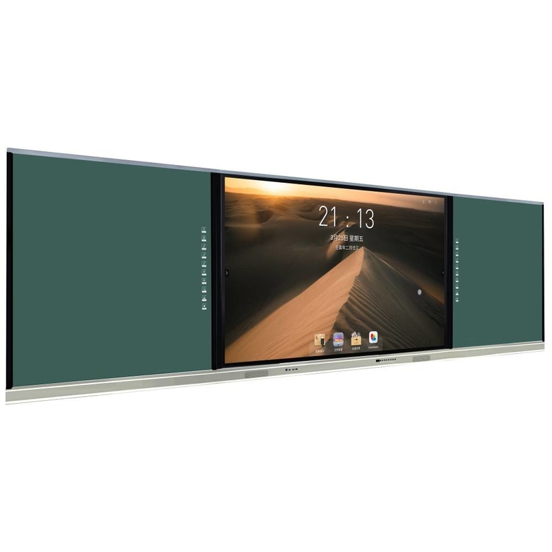 75インチ 相互接続 インテリジェント ブラックボード 4K HD IR 赤外線 電動 スマート タッチ画面 インタラクティブ ナノ ブラックボード
