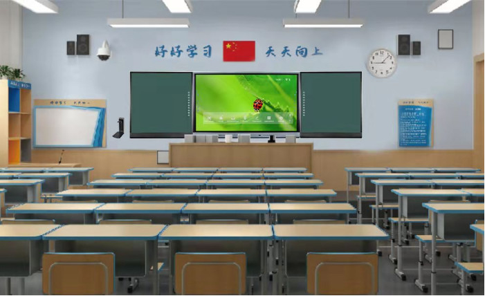 学校でのダイナミックなプレゼンテーションとミーティングのためのオプションのエアシェア機能を持つインタラクティブなインテリジェント・ブラックボード