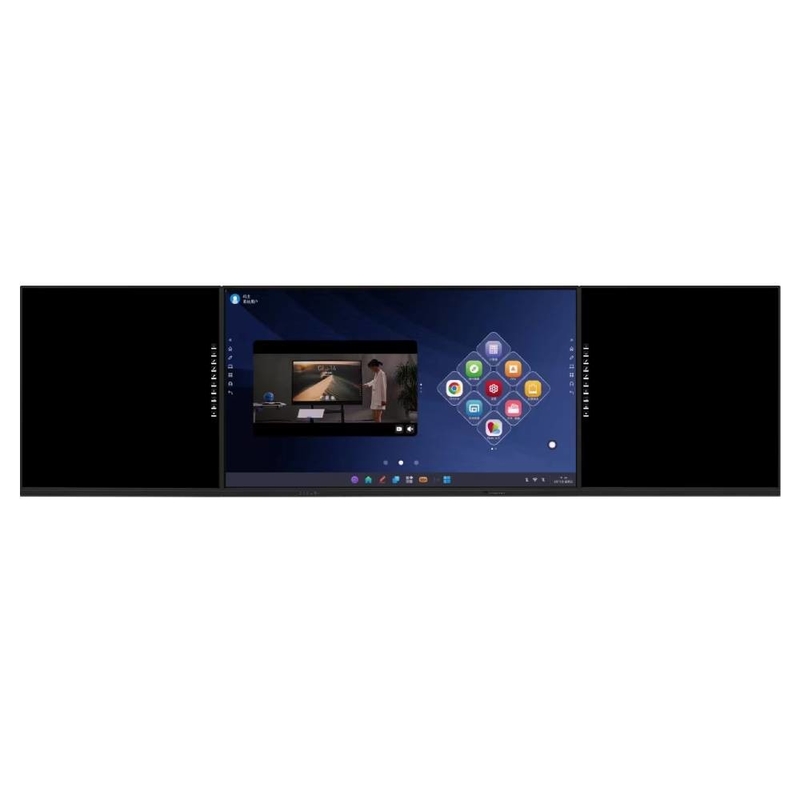 インテリジェントブラックボード 86 98 インチ アンドロイド OPS ダブルシステム 20 タッチポイント カメラ マイク スキャナー WIFI BT 内蔵 教育用オフィス用