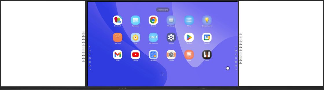 IBoard Factory Direct Android 14 8+128G インタラクティブなフラットパネルIR赤外線20タッチポイント スクリーンシェアに対応する インタラクティブなホワイトボード