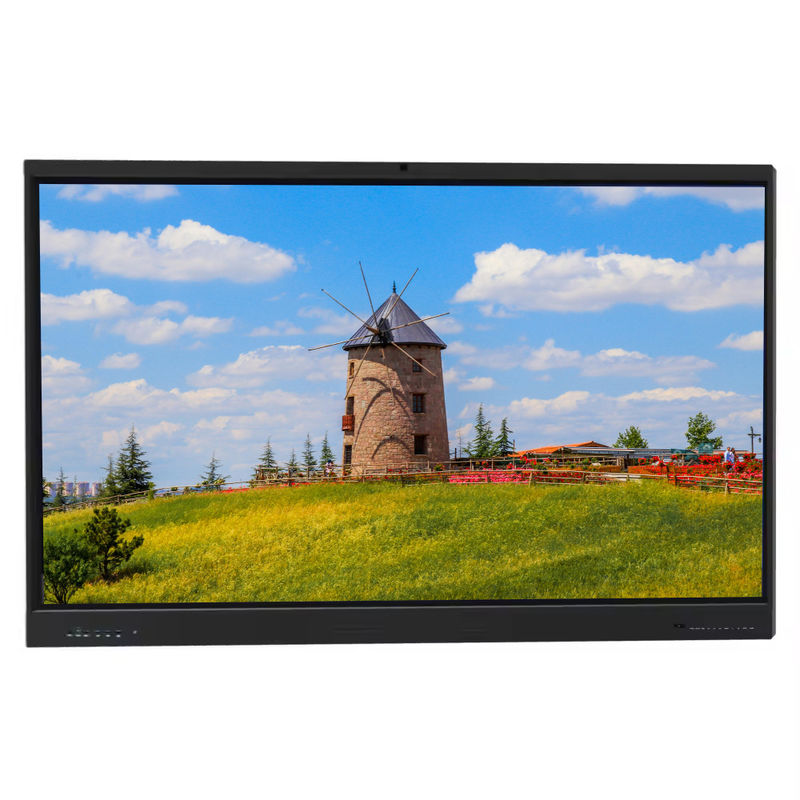 LEDインタラクティブなスマートボード 65インチ 4K UHDディスプレイ タッチ付き Android 14 内蔵カメラマイク PCスピーカー WiFi 学校教学,会議,オフィス用には最適