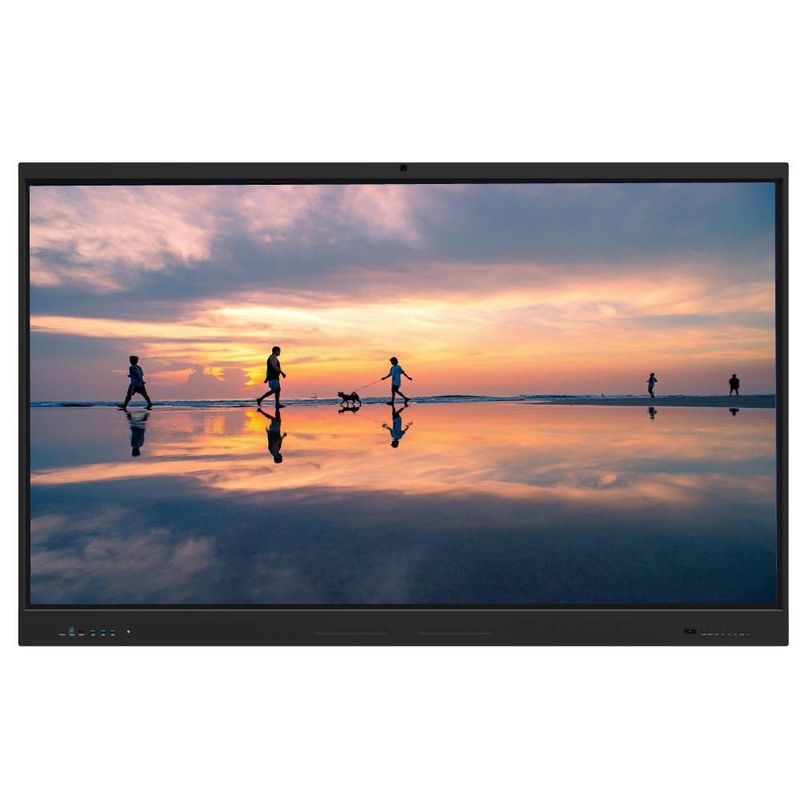 インタラクティブなフラットパネル 98 インチ Android OPS PC i7 USB TYPE-C HDMI Wifi RS232 ホワイトボード ソフトウェア オンライン教学オフィス会議のための教材