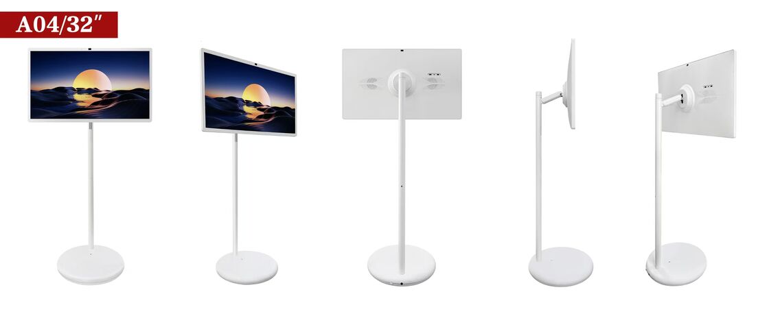 バッテリー付き32インチインタラクティブホワイトボードLCDタッチスクリーンポータブルタッチモニター