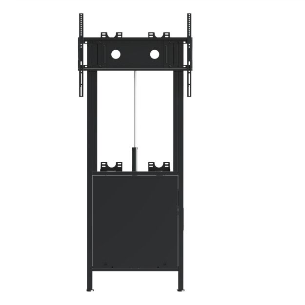 テレビ/IFPD用 86インチ対応 電動昇降式モバイルフロアスタンド