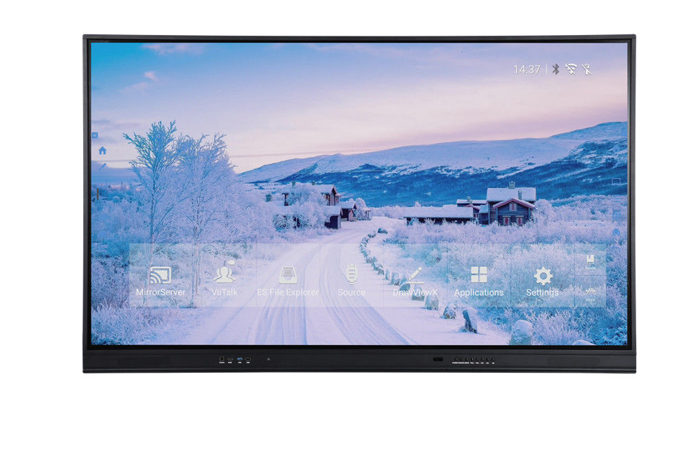 システムアップグレード インターネットネットワークのリモートアップグレードとLEDバックライトディスプレイ機能のインタラクティブなタッチスクリーンモニター