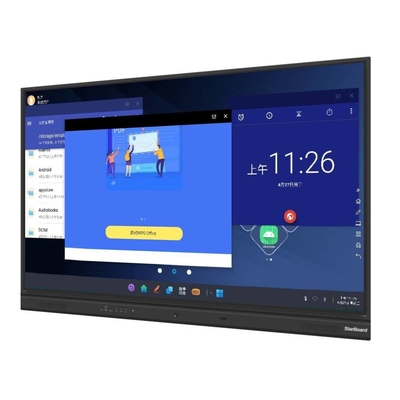 高精度赤外線インタラクティブホワイトボード USBポート接続 カスタムデザイン インタラクティブなフラットパネルディスプレイ