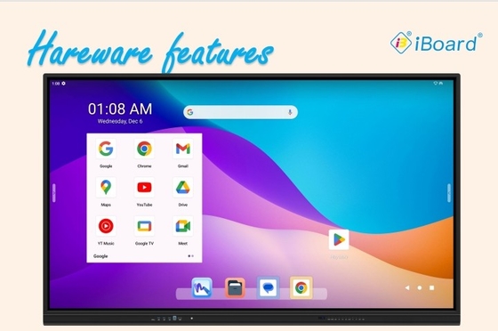 Google EDLA認定インタラクティブタッチスクリーンモニター Android 13 システムとライティングソフトウェア