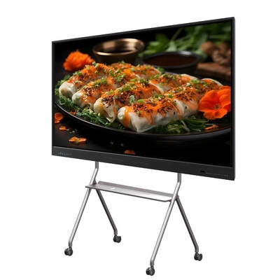 インタラクティブなホワイトボード 平面パネル スマートタッチモニター テレビ 4K 超高画質画面 ビジネスと教育のためのオールインワンPC