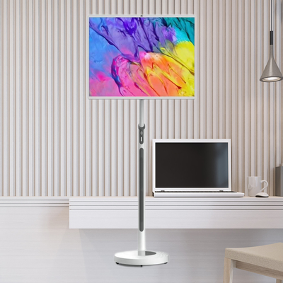 32インチ アンドロイドシステム 8+128G モバイル スマートタッチスクリーン At Home Floor スタンドアップ ポータブル スマートテレビ 内蔵カメラ