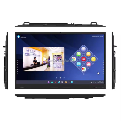 IBoard Factory インタラクティブなホワイトボード マルチタッチスクリーン スタイラス 20タッチポイントサポート スクリーンミラー付き内蔵マイク インタラクティブなホワイトボード Android OS
