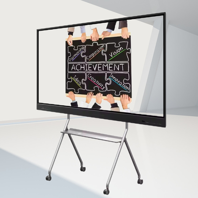 86インチ 4k デジタル スマート フラットパネル マルチタッチスクリーン インタラクティブなボード 学校教育会議会議