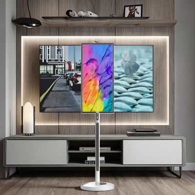 IBoard 27 32 インチ Android 13 セル内タッチパネル スマートテレビ LCDタッチスクリーンモニター ローラブル 動くスタンド バッテリー付き回転