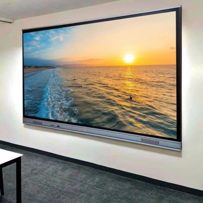65インチ 4K インタラクティブなホワイトボード スマートボード 赤外線タッチスクリーン インタラクティブなフラットパネル 教育会議