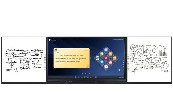 スマートタッチ インタラクティブなホワイトボード 録音可能なサイドボード 教育用