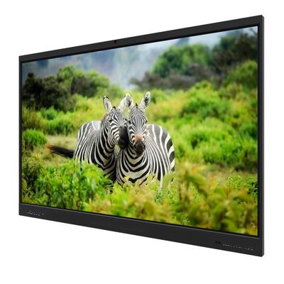 IFP インタラクティブなフラットパネル 4K アンドロイド OPS PC デュアルシステム ワイヤレス 共有 マルチタッチ 86 インチ スマートボード 学校用 教材 オンラインミーティング