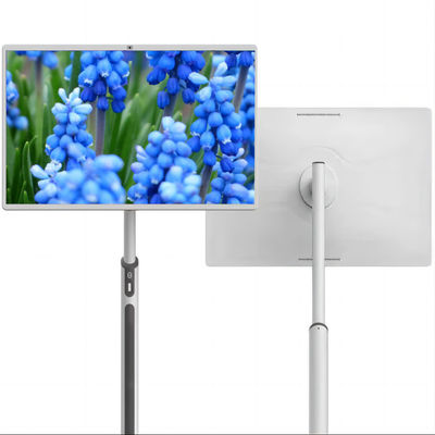32インチ FHD アンドロイド 13 8+128GB 8コア スマートテレビ オブ ホイール リモコン タッチスクリーンモニター バッテリー 13MP カメラ ポータブル回転テレビ