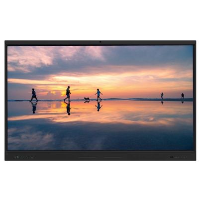 インタラクティブなフラットパネル 98 インチ Android OPS PC i7 USB TYPE-C HDMI Wifi RS232 ホワイトボード ソフトウェア オンライン教学オフィス会議のための教材