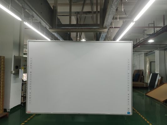 工場直販セラミックまたは光沢プラスチック表面IR 20タッチポイントインタラクティブホワイトボードスマートタッチパネル、各側に22個のホットキー付き、学校教育用ホワイトボードでの迅速かつ簡単なナビゲーション用