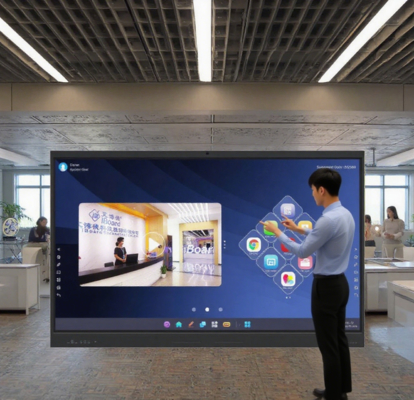 工場価格 iBoard 4K タッチスクリーン 多言語ソフトウェア LCD スマートボード Android インタラクティブボード 学校用