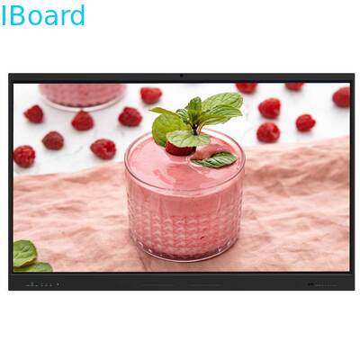75インチLCDスマートボード、4K解像度、インタラクティブフラットパネルディスプレイ用50タッチポイント