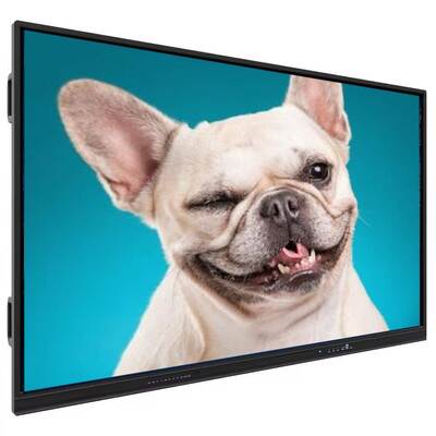 ビジネス会議用、両面ホットキー、光センサー対応、0℃～50℃動作温度のインタラクティブフラットパネル