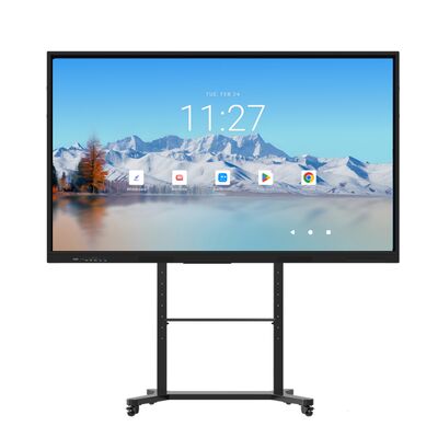 iBoard 75インチ アンドロイド 16 グーグル EDLA 認証 AI インタラクティブなフラットパネル スマートボード