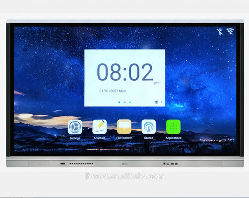 4K 55 65 75 86 98 インチ インタラクティブなフラットパネル インタラクティブなホワイトボード スマートボード 教務会議