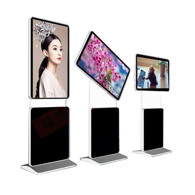 床立3840x2160 UHDタッチスクリーンキオスク 6点タッチとアルミニウム合金フレーム