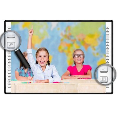 ナノの陶磁器の82インチの相互デジタルWhiteboard赤外線接触Whiteboardはカスタマイズする