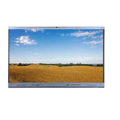 6.5ms iBoard 相互ホワイトボード 65inch 壁に取り付けられたタッチ表示 4mm 緩和されたガラス
